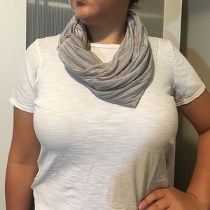 Light Grey Infinity Scarf
