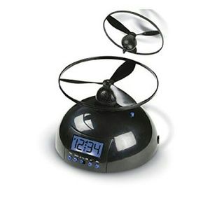 New in box.Flying alarm clock