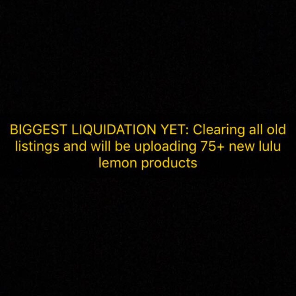 STARTING NEXT WEEK!