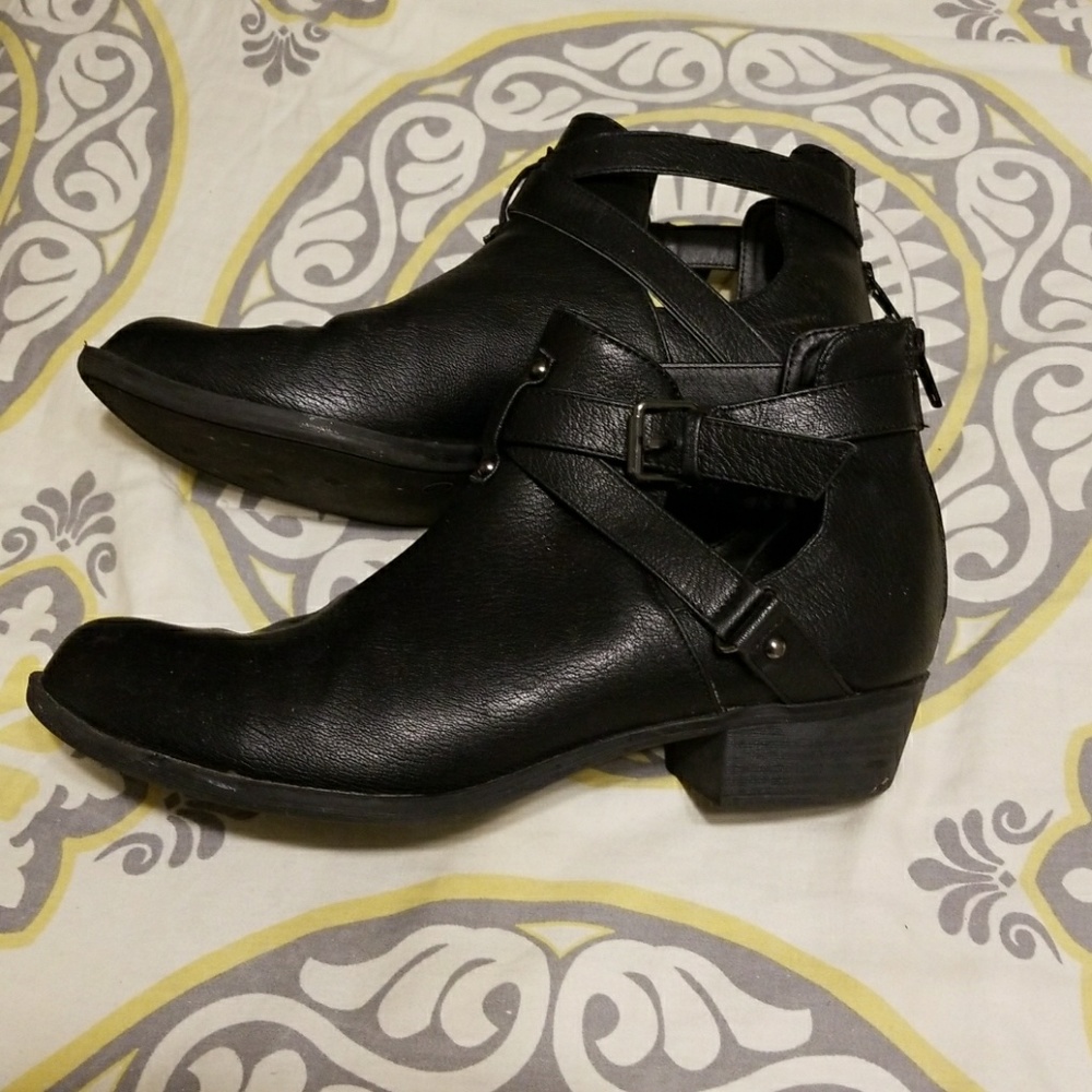 Black booties