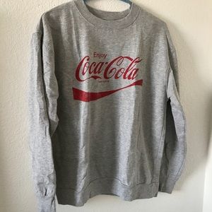 Coca Cola crew neck sweater