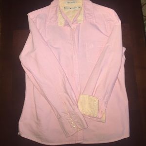 Light Pink long sleeved size Large button up