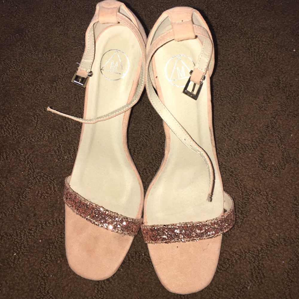 Light Pink Sparkly heels!