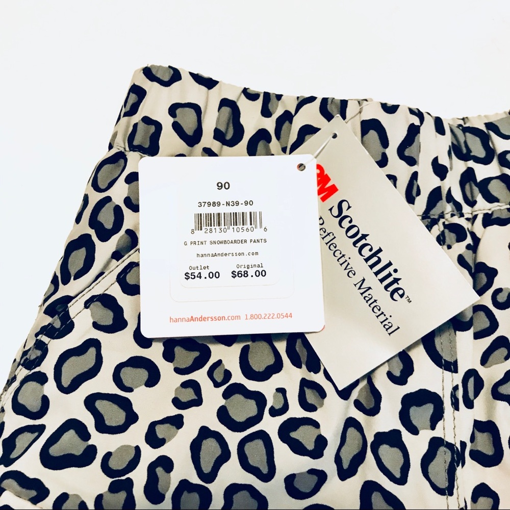 Hanna Andersson Cheetah Snow Pants multiple pairs - Picture 2 of 5