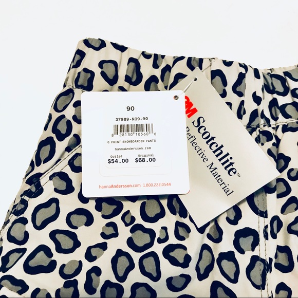 Hanna Andersson Cheetah Snow Pants multiple pairs - Picture 2 of 5