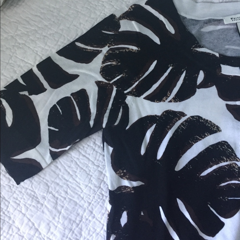 ❌SOLD❌White House Black Market tropical cardigan