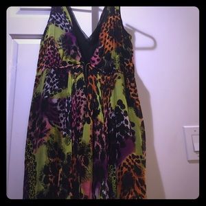 Diane Von Furstenberg African Sugar Print Dress