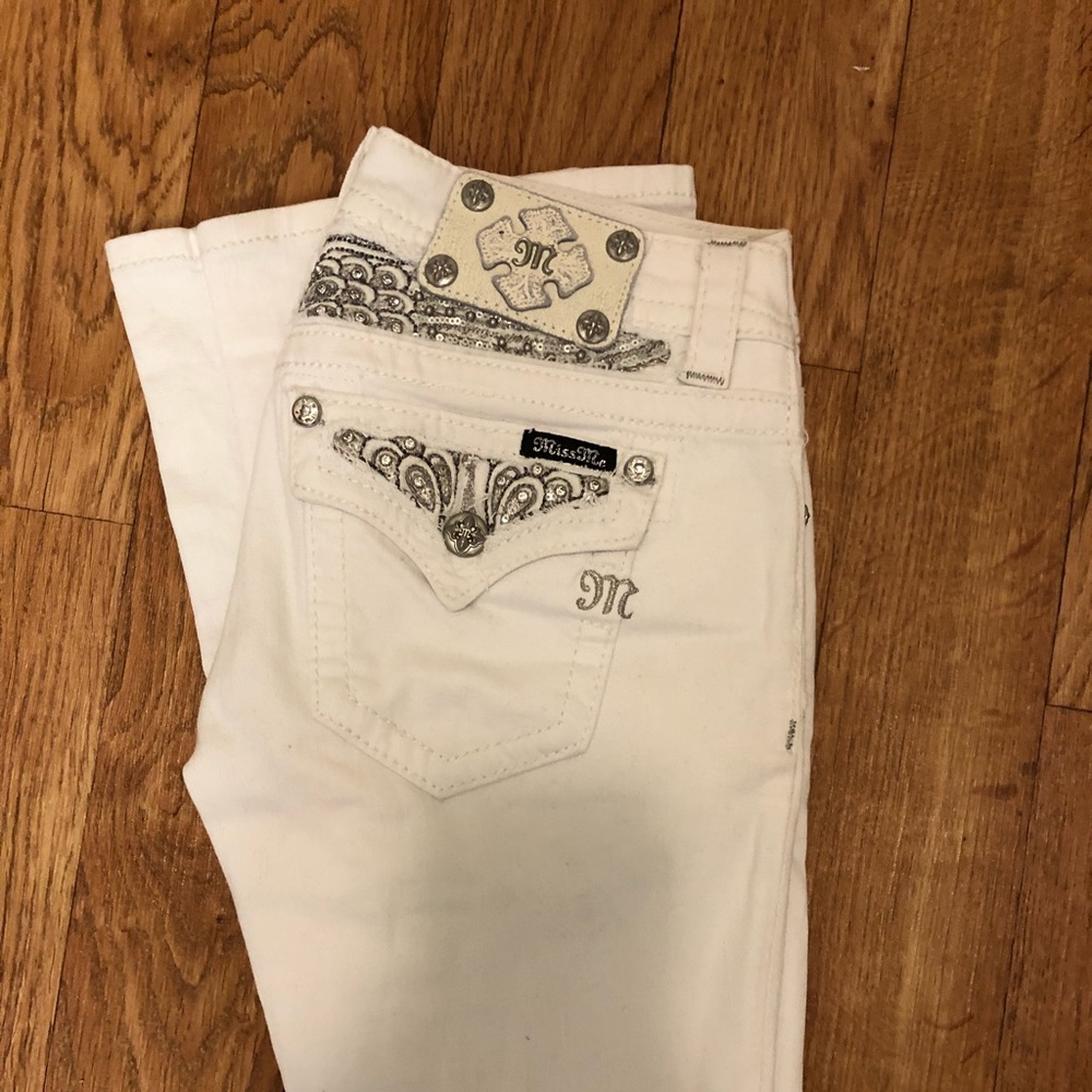 Miss me White jeans