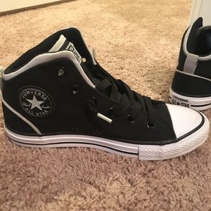 Kids Cushioned High Top Black Converse