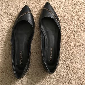 BCBG black flats