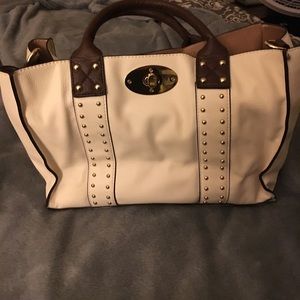 White charming Charlie bag
