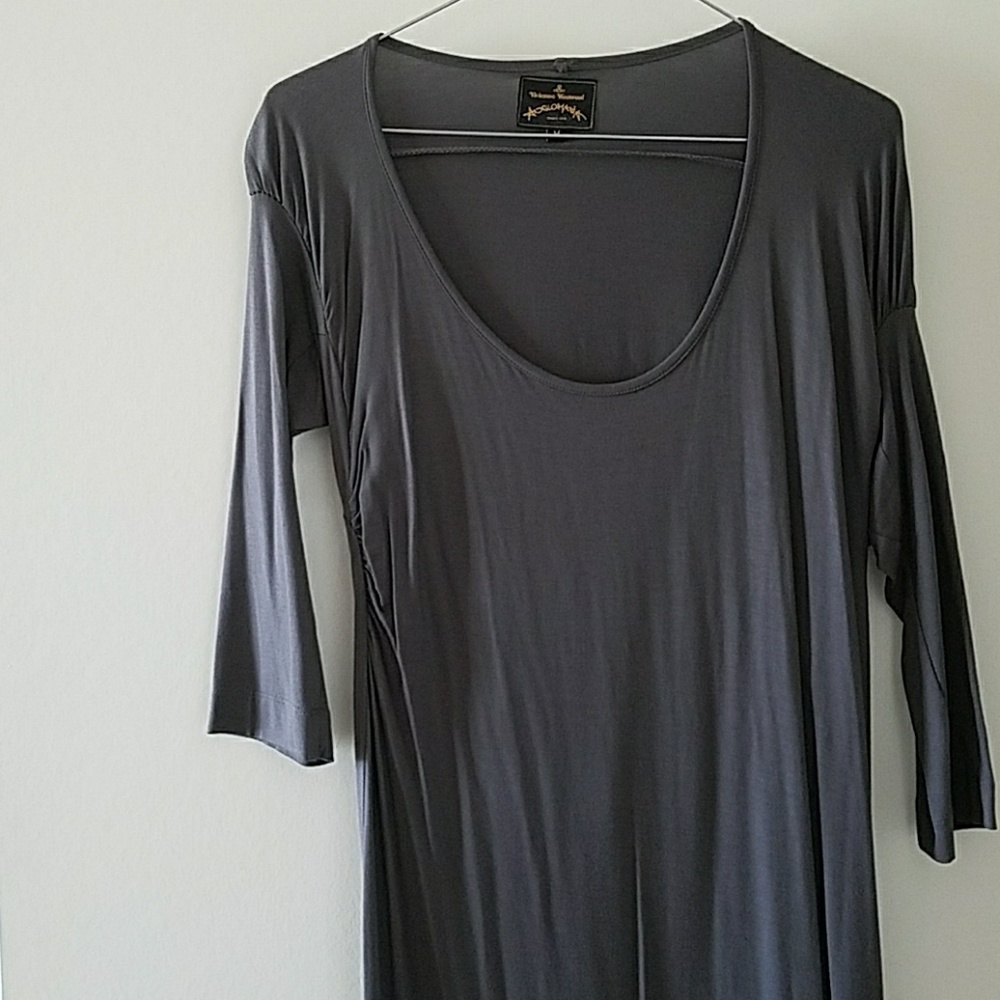 Vivienne Westwood Anglomania gray dress