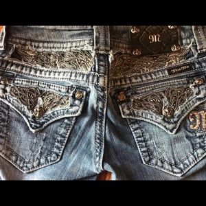 Miss Me Boot Cut Jeans Size 25
