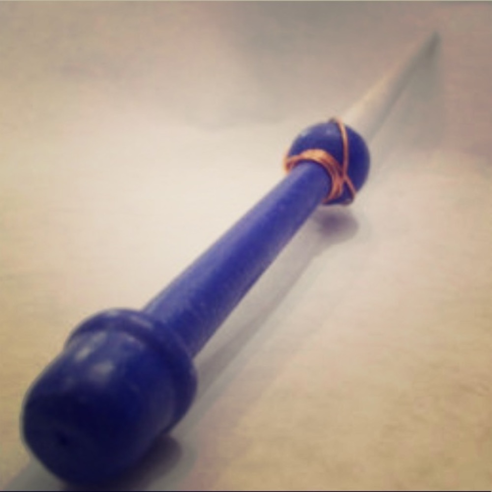 Wooden Magic Wands Cornall Series - Blue & White