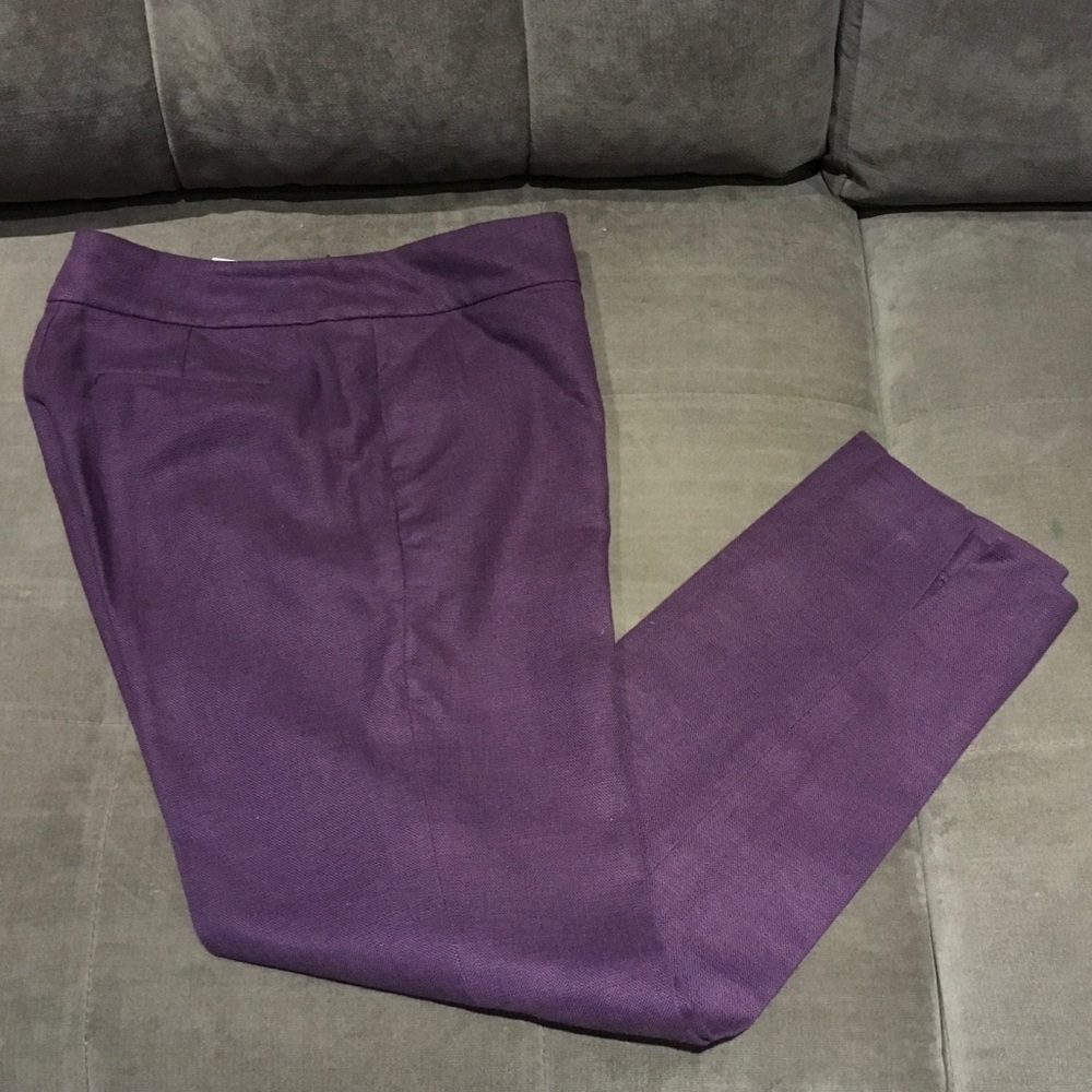 Boden cropped linen/cotton pants. NWOT.