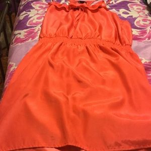 Woman’s silk dress