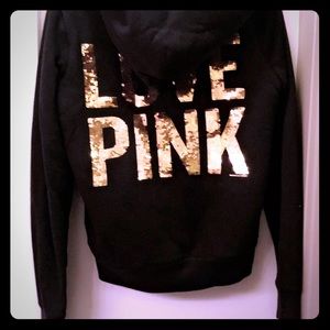 CS Sequin Pink Jacket/ Furry on the inside!