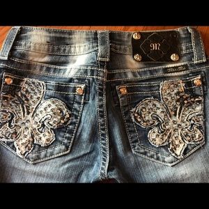 Miss Me Boot Cut Jeans Size 25