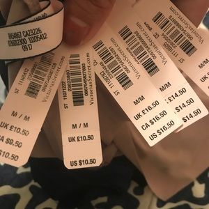 VS Panties, NEW, NEVER WORN, WITH TAGS, Sz Medium