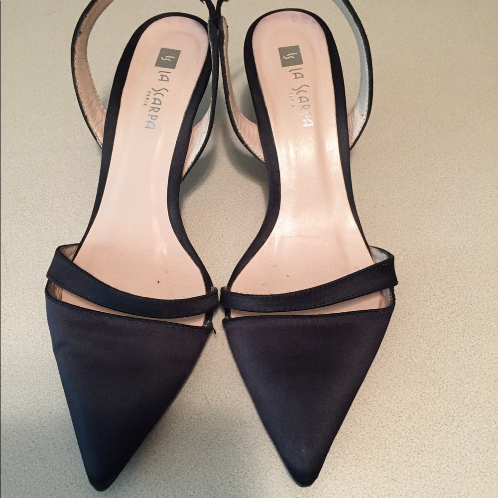 Sandals black Satin  shoe