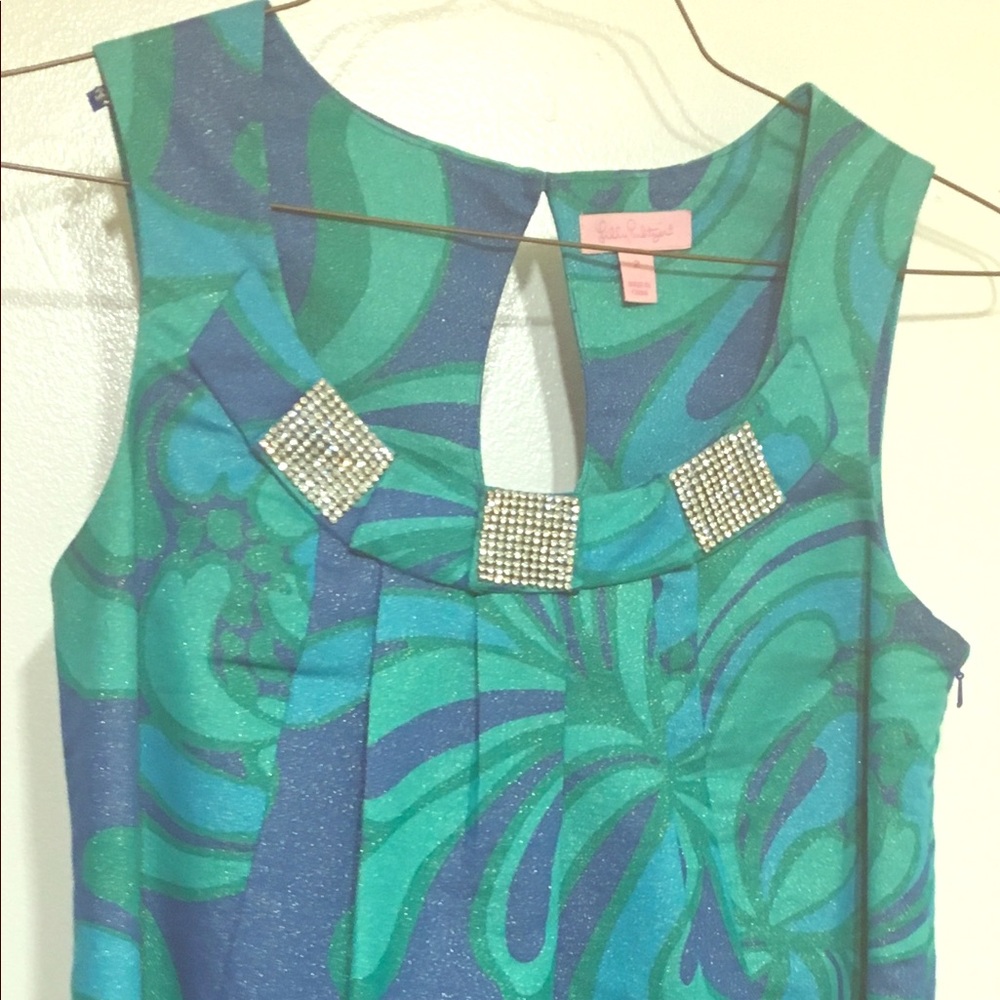 Lilly Pulitzer turquoise aqua dress 👗