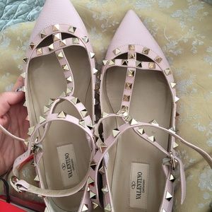 Valentino rockstud flats Valentino rockstud flats