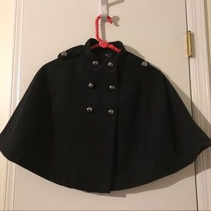 Girls cloak/cape style coat