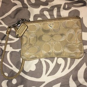 Coach small wristlet