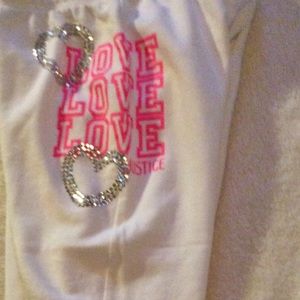 GIRLS SIZE 8 CAPRI JOGGERS