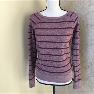 Striped Maroon Pullover