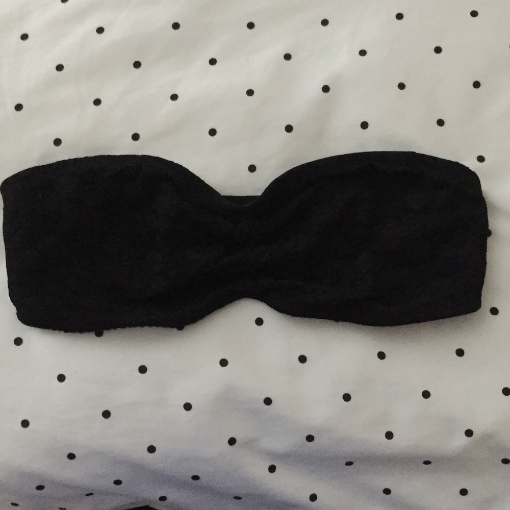 Black lace Bandeau