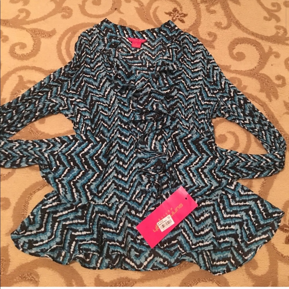 BRAND NEW BLUE BLOUSE