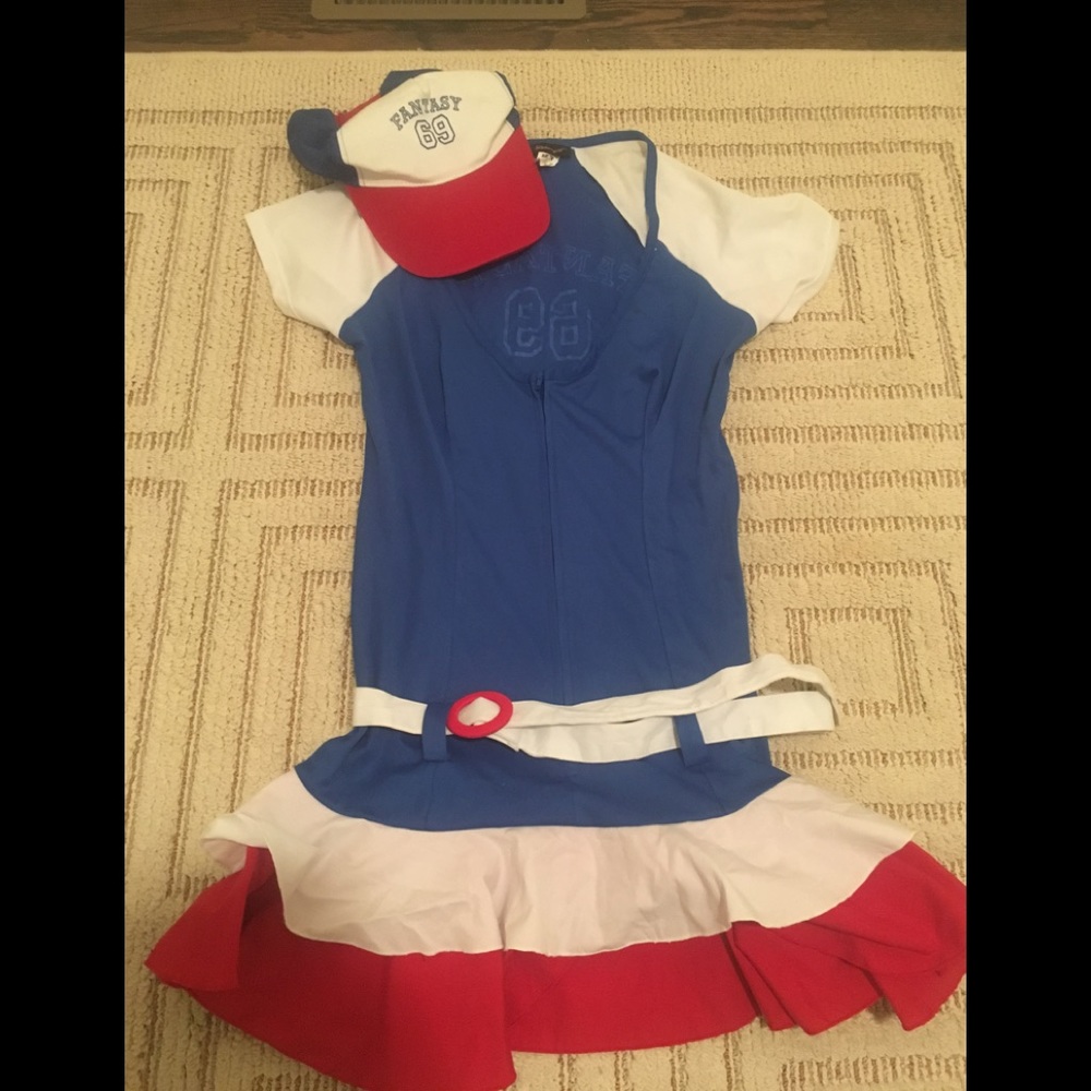 Baseball girl costume