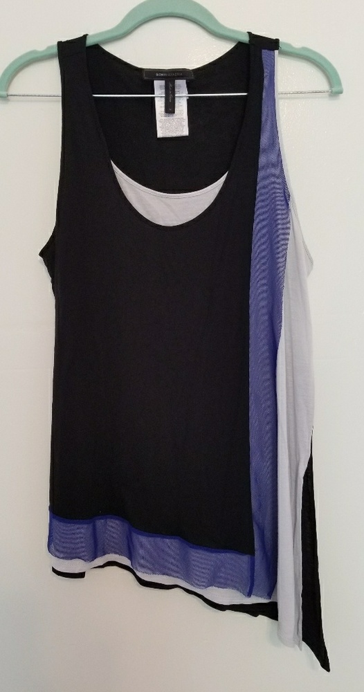 ✔ BCBG color block tank