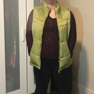 Lime green vest