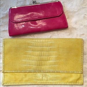 Wallet and clutch bundle Wallet and clutch bundle