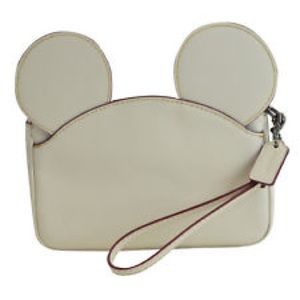 Coach Mickey Ear Wristlet