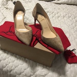 Christian Louboutin Iriza 70 veau velours 37.5