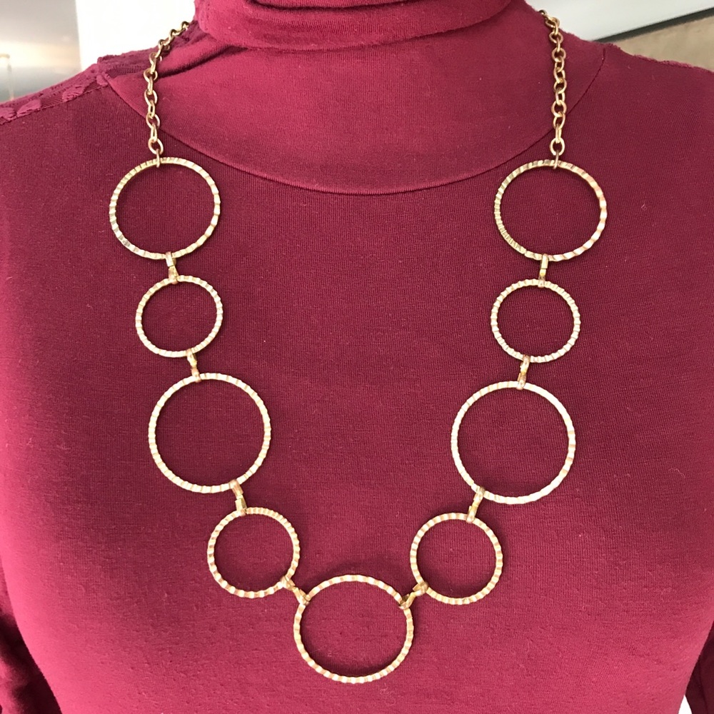 Gold necklace