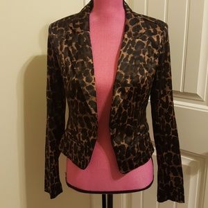 Sexy leopard blazer