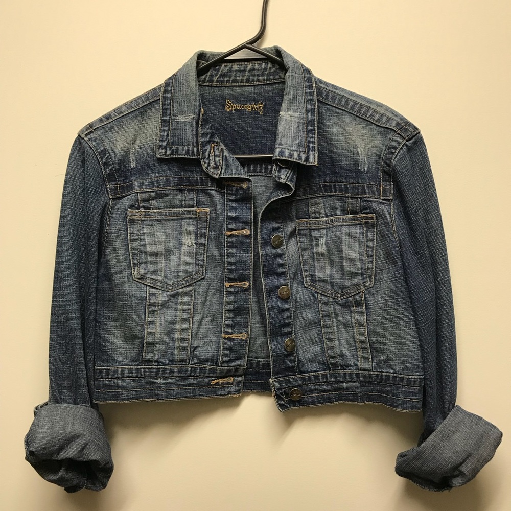 Cropped Jean Jacket