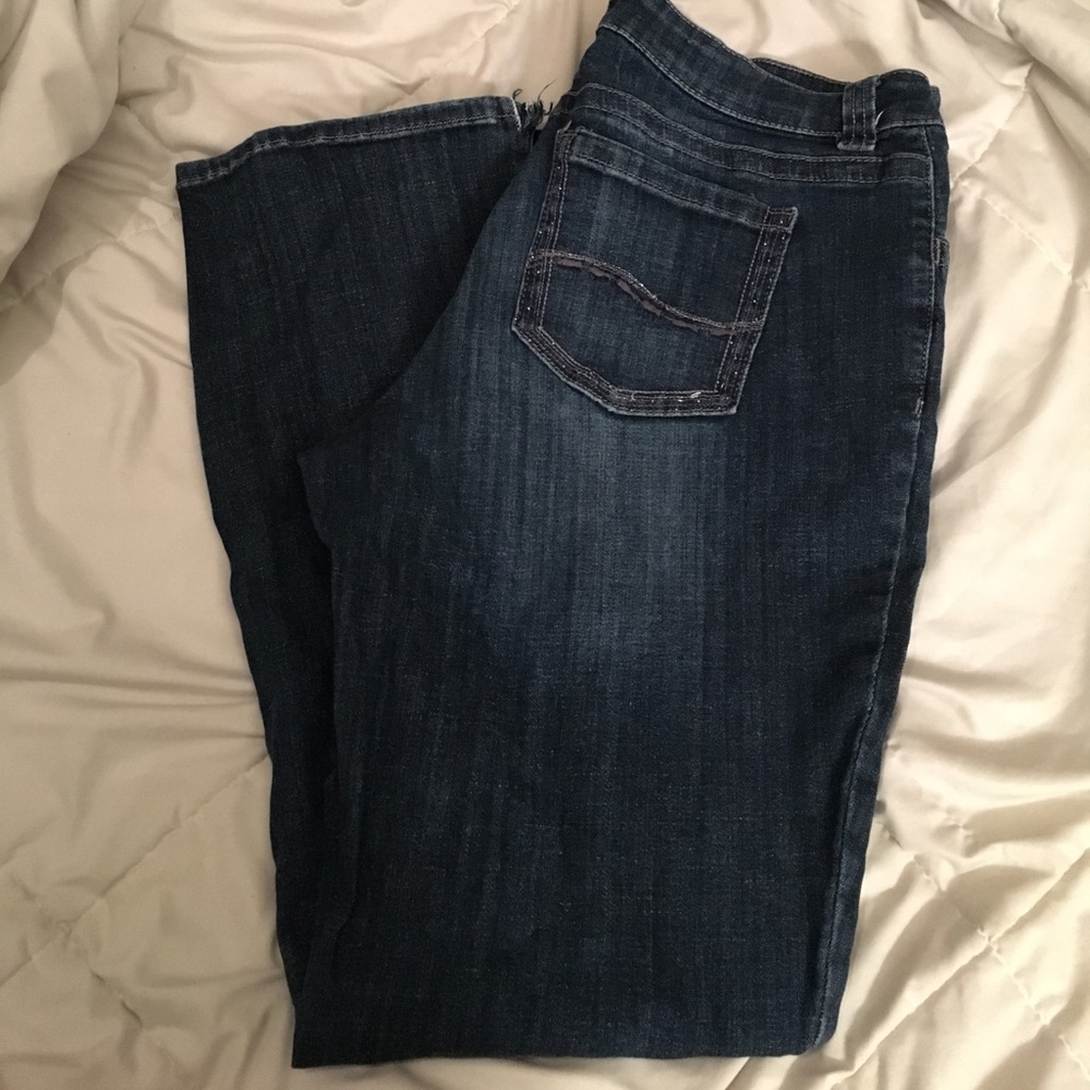 Stretchy Bootcut Jeans