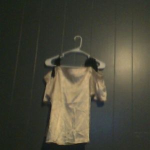 off the shoulder with straps