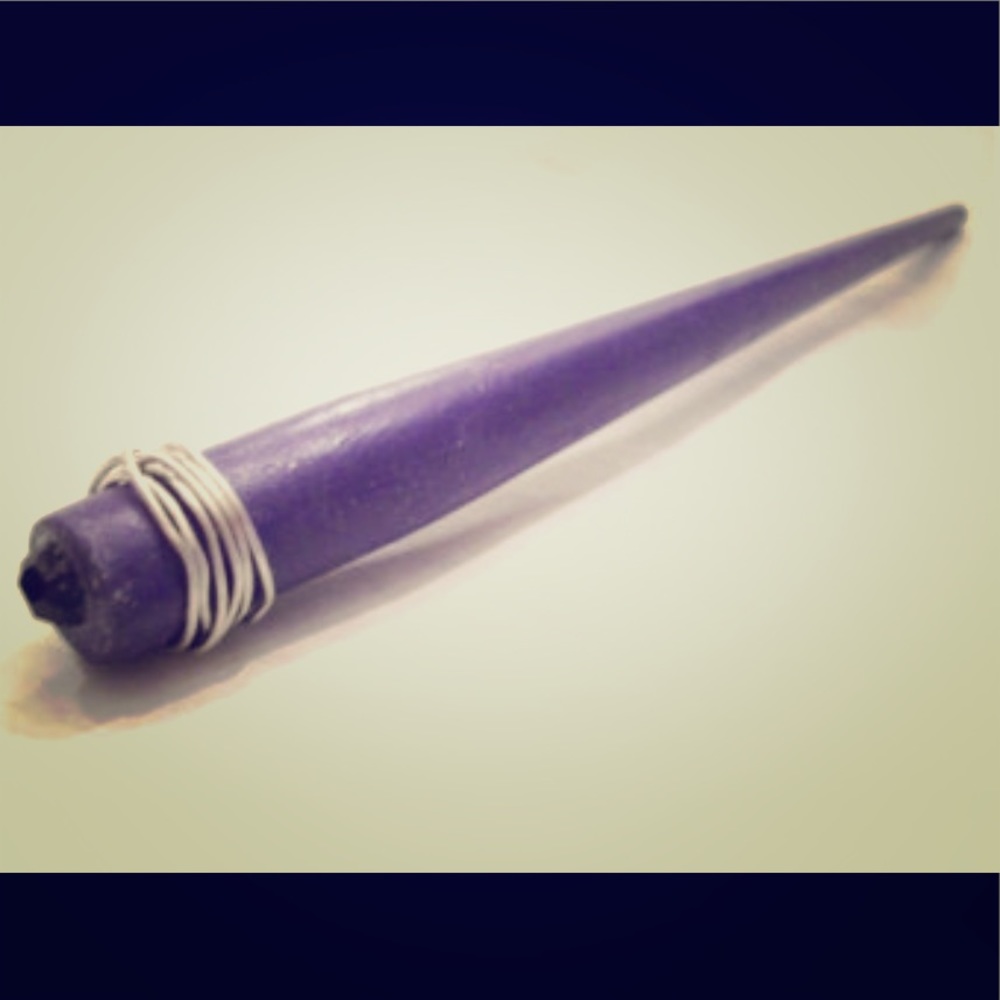 Purple Wooden Magic Wand - Dhonel Dewell Series