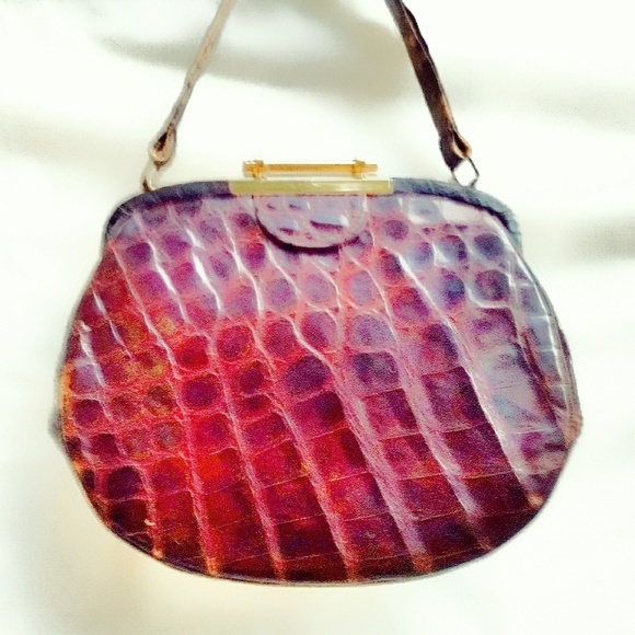 Vintage Authentic Alligator Bag - Picture 1 of 5
