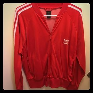 Adidas red jacket!! sold
