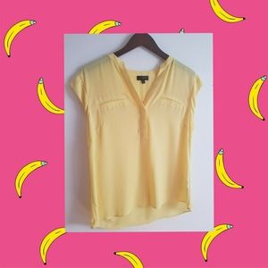 Pastel Yellow Blouse