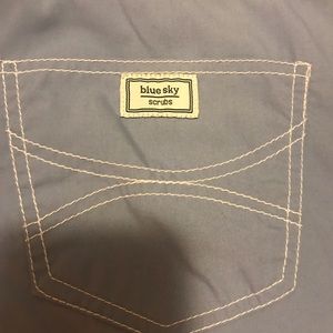 Blue Sky Scrubs Ciel Blue Scrub Pants