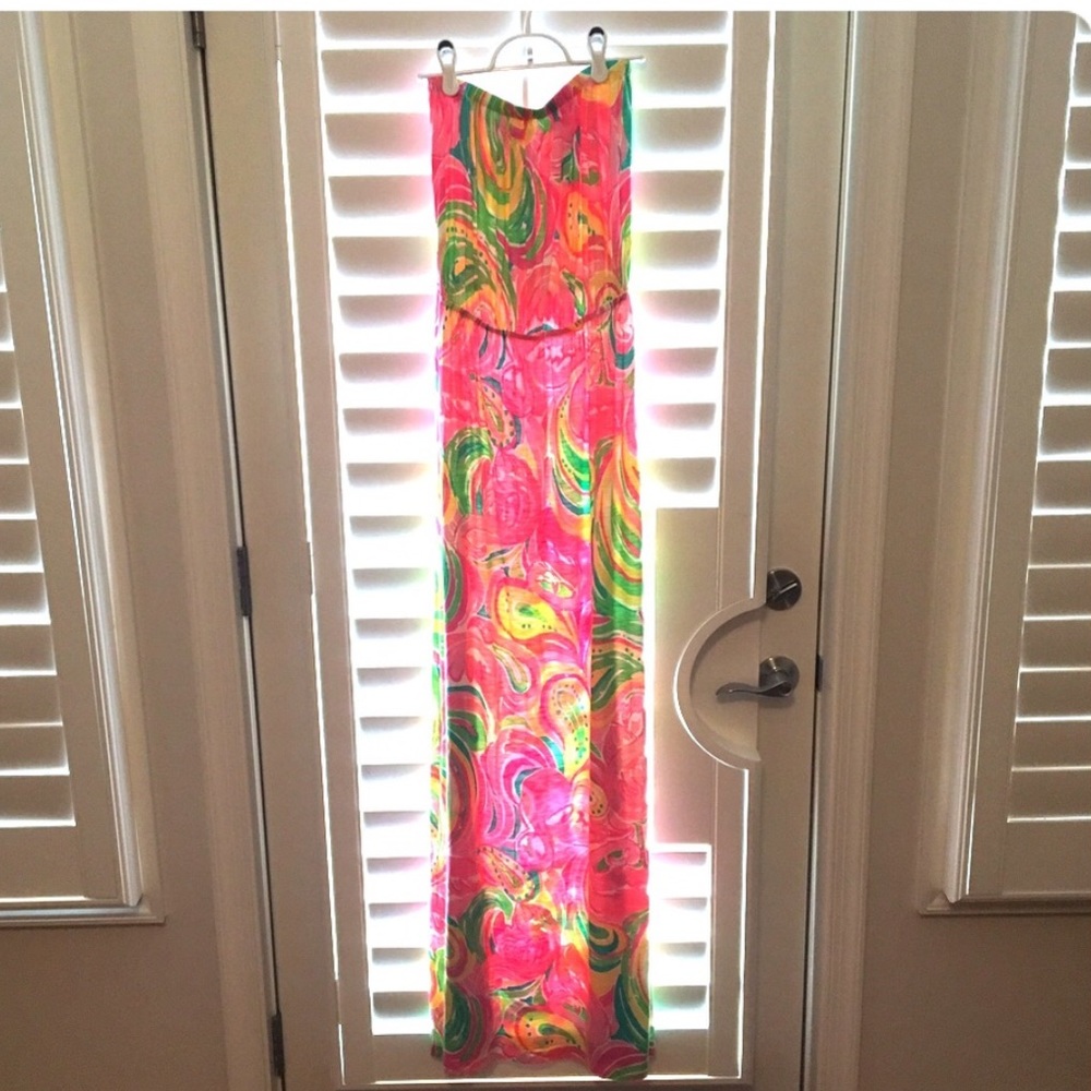 Lilly Pulitzer jersey knit maxi dress