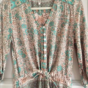 Spell and Gypsy Multi-flower Romper/jumpsuit